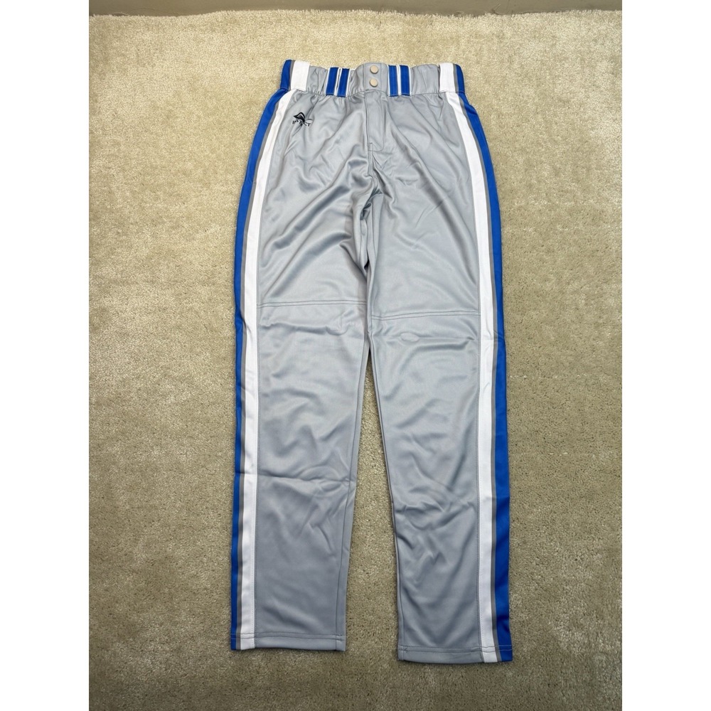 Instinct Baseball Pants Mens Medium Gray Blue White Practice Pants